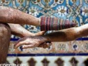 کیسه کشیدن در حمام بدن را گرم و تر می‌کند