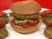 ویدئو : برگر قارچ و نخود
