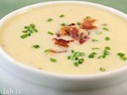 طرز تهیه سوپ برنج خامه ای