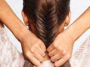 آموزش گام به گام بافت مو مدل تیغ ماهی