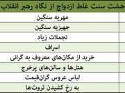 هشت سنت غلط ازدواج از نگاه رهبر انقلاب