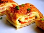 املت با طعم سوسیس
