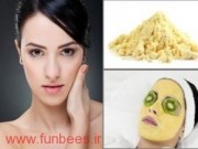 فواید ماسک آرد نخودچی برای انواع پوست (مطلب)