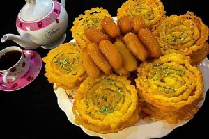 طرز تهیه زولبیا و بامیه در منزل