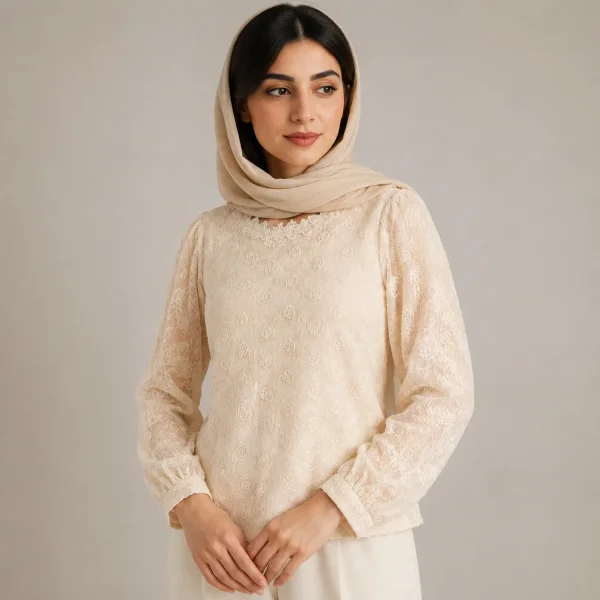 شومیز گلدار مدل گلرخ