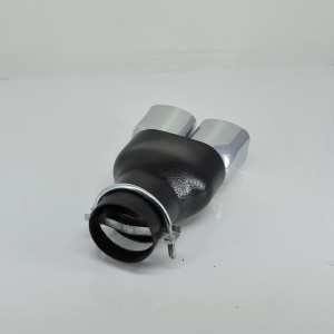 سر اگزوز دولول اسپرت طرح چرمی مدل l-0014