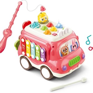 ماشین اسباب بازی 6 در 1 چند منظوره بلزدار و موزیکال KIDS