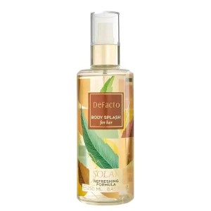 بادی اسپلش زنانه دیفکتو Defacto مدل Solar حجم 250ml