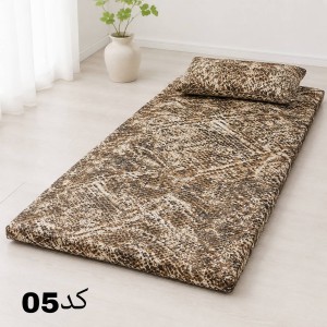 کاور تشک و رو بالشی زیپ دار گبلن تک نفره سایز 90*200