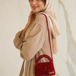 کیف دستی و دوشی زنانه مجلسی مدل کریستالی