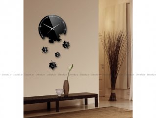 ساعت دیواری پاییز نگین دار
