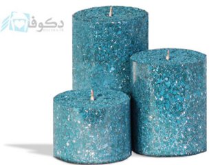 ست شمع استوانه گرانیت