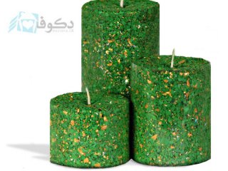 فروش شمع استوانه مدل گرانیت