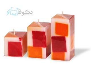 فروش شمع پست مدرن مدل چهل تکه