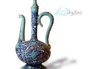 گلاب پاچ لوله بلند سفالی
