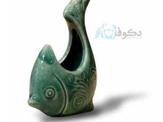 مجسمه سرامیکی ماهی