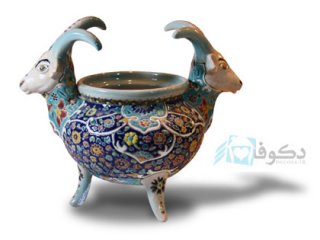 شکلات خوری میناکاری سفالی