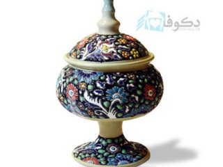 قنادن پایه دار سفالی
