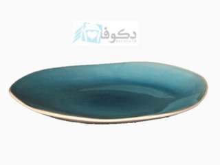 بشقاب سفالی طرح دفورمه