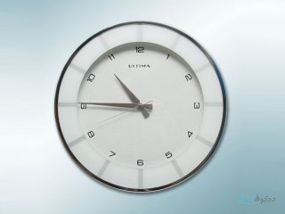 ساعت دیواری ultima کلاسیک سفید