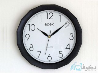 ساعت دیواری apex  A 879 مشکی