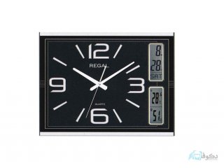 ساعت دیواری REGAL 3807 مشکی