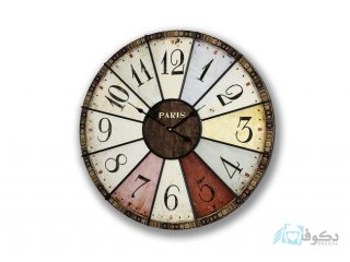 ساعت دیواری چوبی مدل A -3066