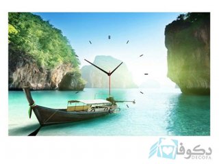ساعت دیواری تابلوای 3 تکه مدل PS75