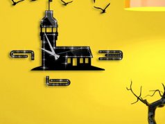 ساعت دیواری فانتزی فانوس دریایی