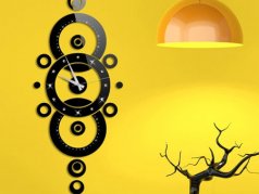ساعت دیواری فانتزی منظومه نگیندار