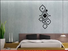 ساعت دیواری فانتزی شمس