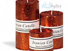 ست شمع  اکلیلی مدل  الیزابت