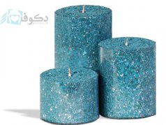 ست شمع استوانه گرانیت
