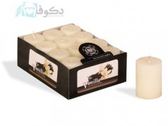 12عدد شمع با اسانس وانیل