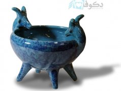 شکلات خوری سفالی طرح قوچ