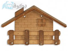 خرید جا کلیدی مدل  طرح کلبه