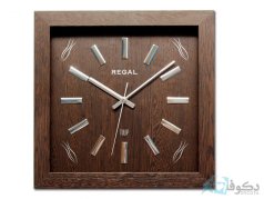 ساعت دیواری REGAL 2504 قهوه ای تیره