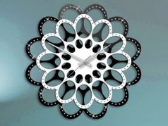 خرید ساعت دیواری فانتزی مدل آترا