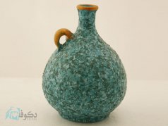 کوزه سفالی پولک دار اکلیلی