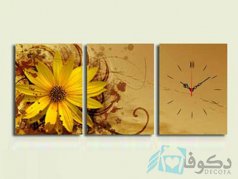 ساعت دیواری تابلوای 3تکه مدل 3P3040CS-7
