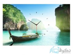 ساعت دیواری تابلوای 3 تکه مدل PS75