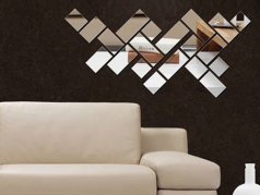 آینه فانتزی اشکال هندسی
