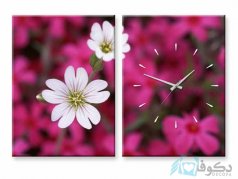 ساعت دیواری تابلوای 2تیکه مدل CS-213
