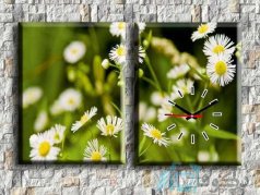 ساعت دیواری تابلوای 2تیکه مدل 355 Magie