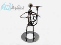 مجسمه فانتزی فلزی طرح پیچ ومهره