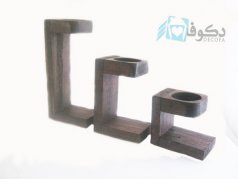 جا شمعی چوبی 2
