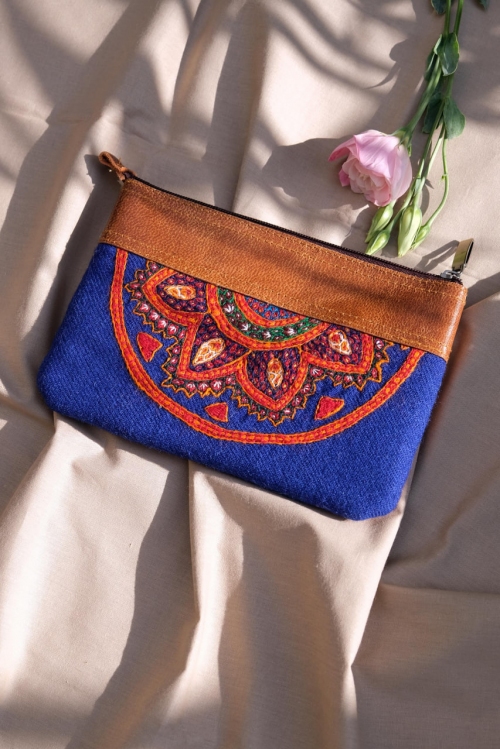 کیف پته‌دوزی دستی