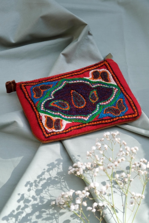 کیف پته‌دوزی طرح بته کوچک