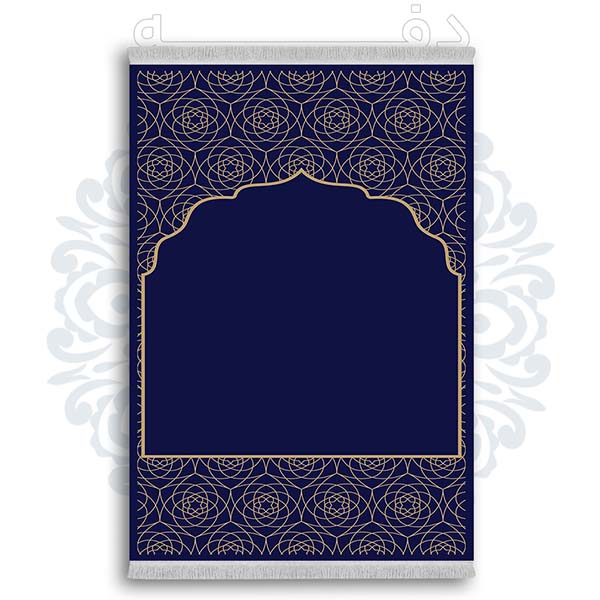 فرشینه از جنس پارچه هازان مخمل ترک طرح سجاده برند دفه کد DSJ 28