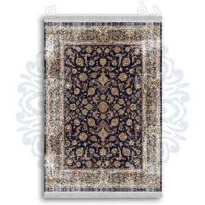 فرشینه از جنس پارچه هازان مخمل ترک طرح گلیم برند دفه کد DDGG 34